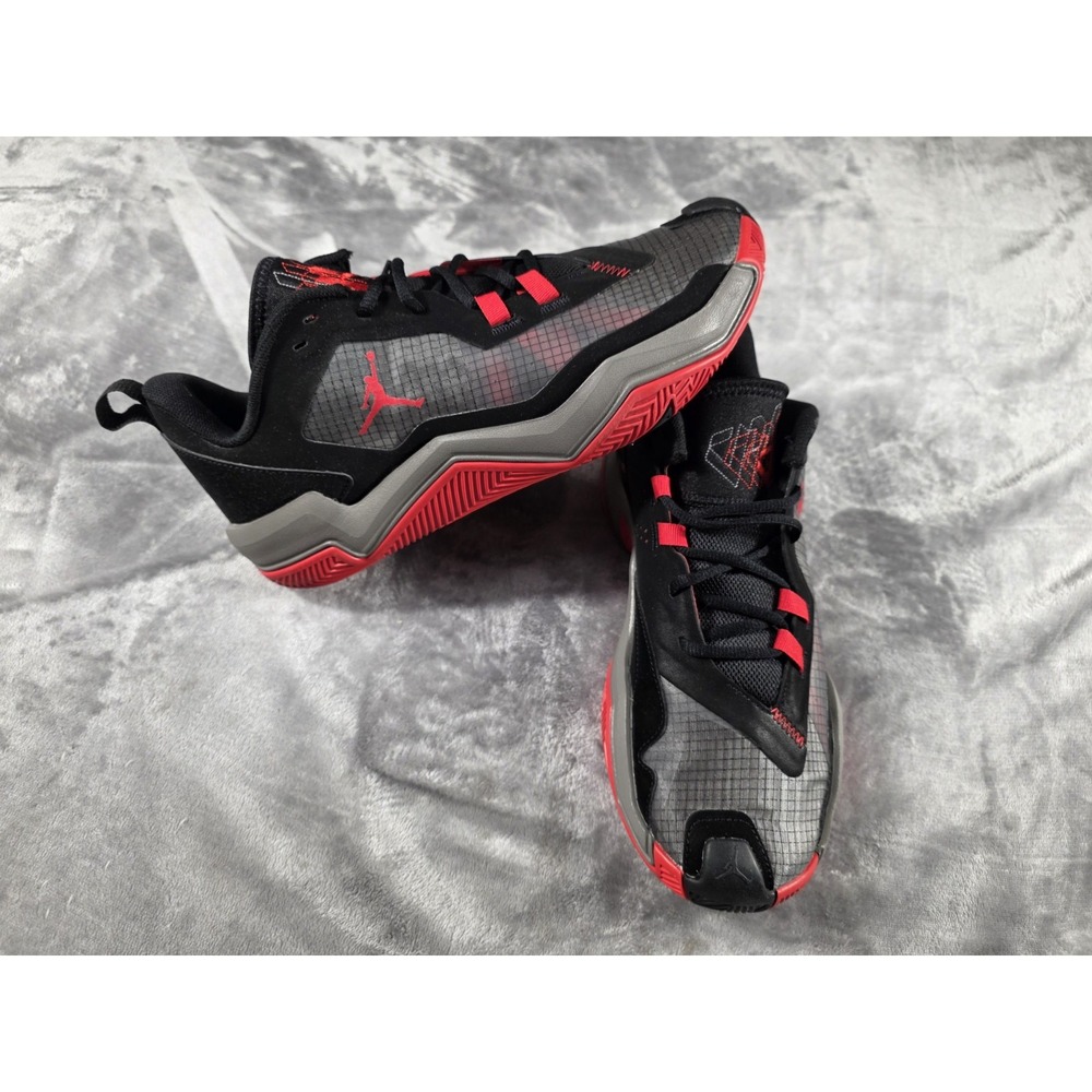 NWOB Air Jordan One Take 4 Bred Black/Grey/Red DO7193-061 Men US 10 w/SMALL FLAW